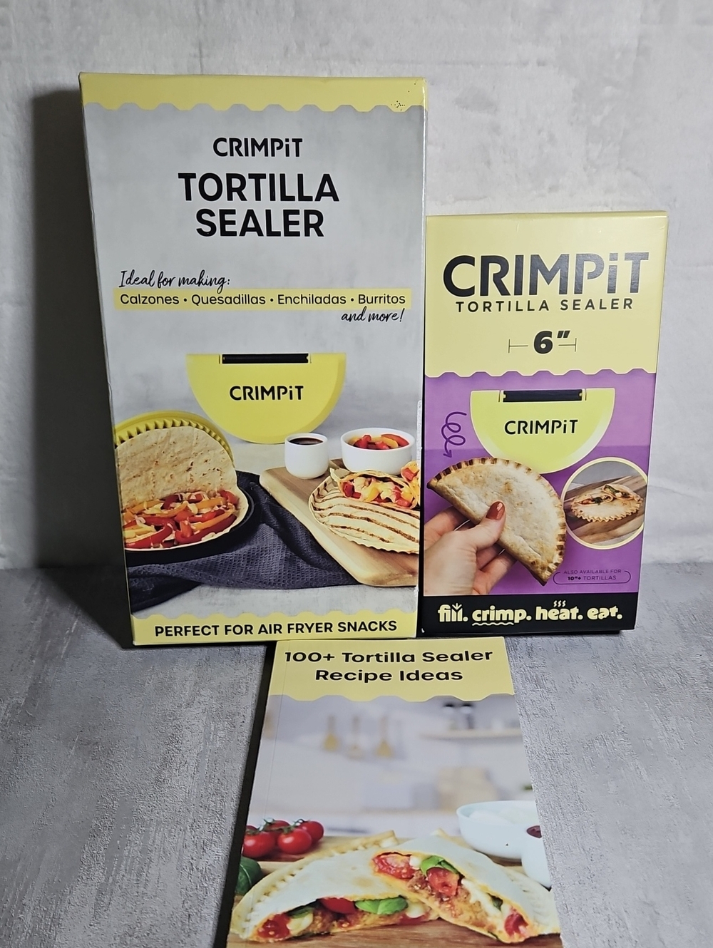 Crimpit Tortilla Makung Kit With Recipes